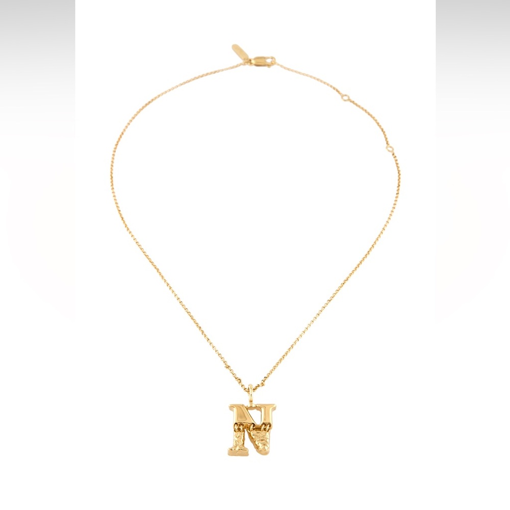 Chloé Gold-Tone Pendant Necklace